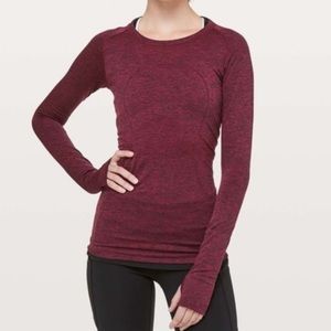 LULU LEMON SWIFTY LONG SLEEVE